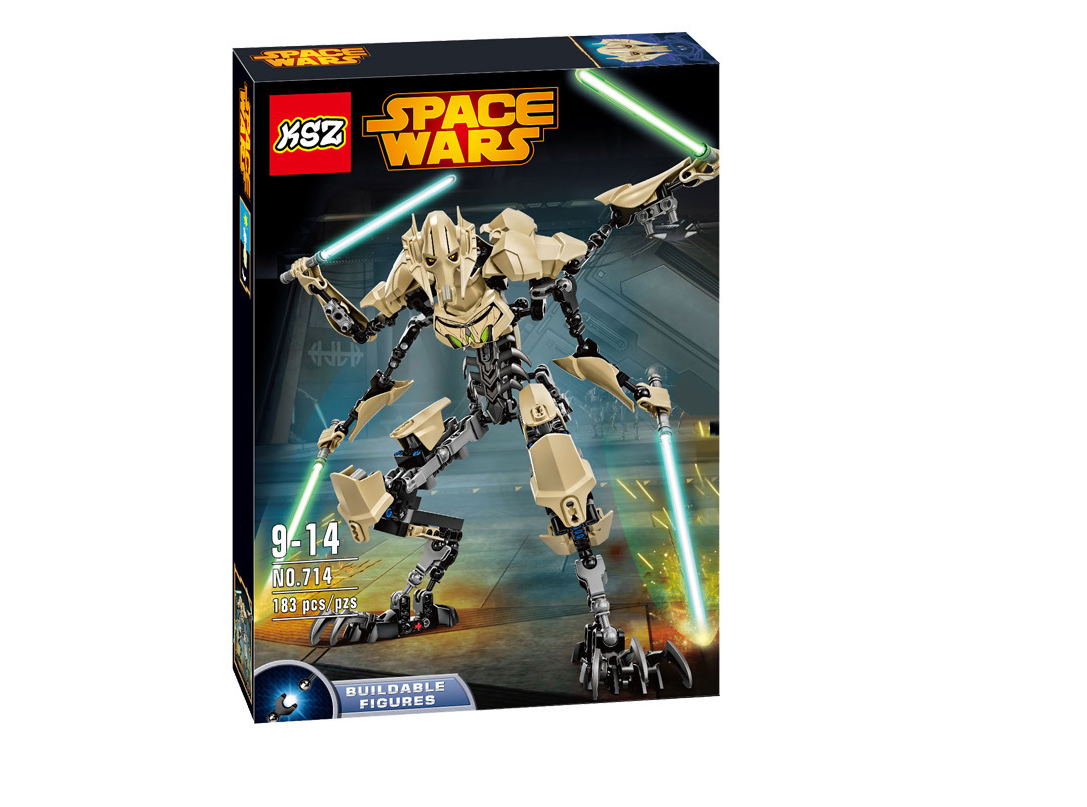 Star Wars General Grievous Building Blocks Set