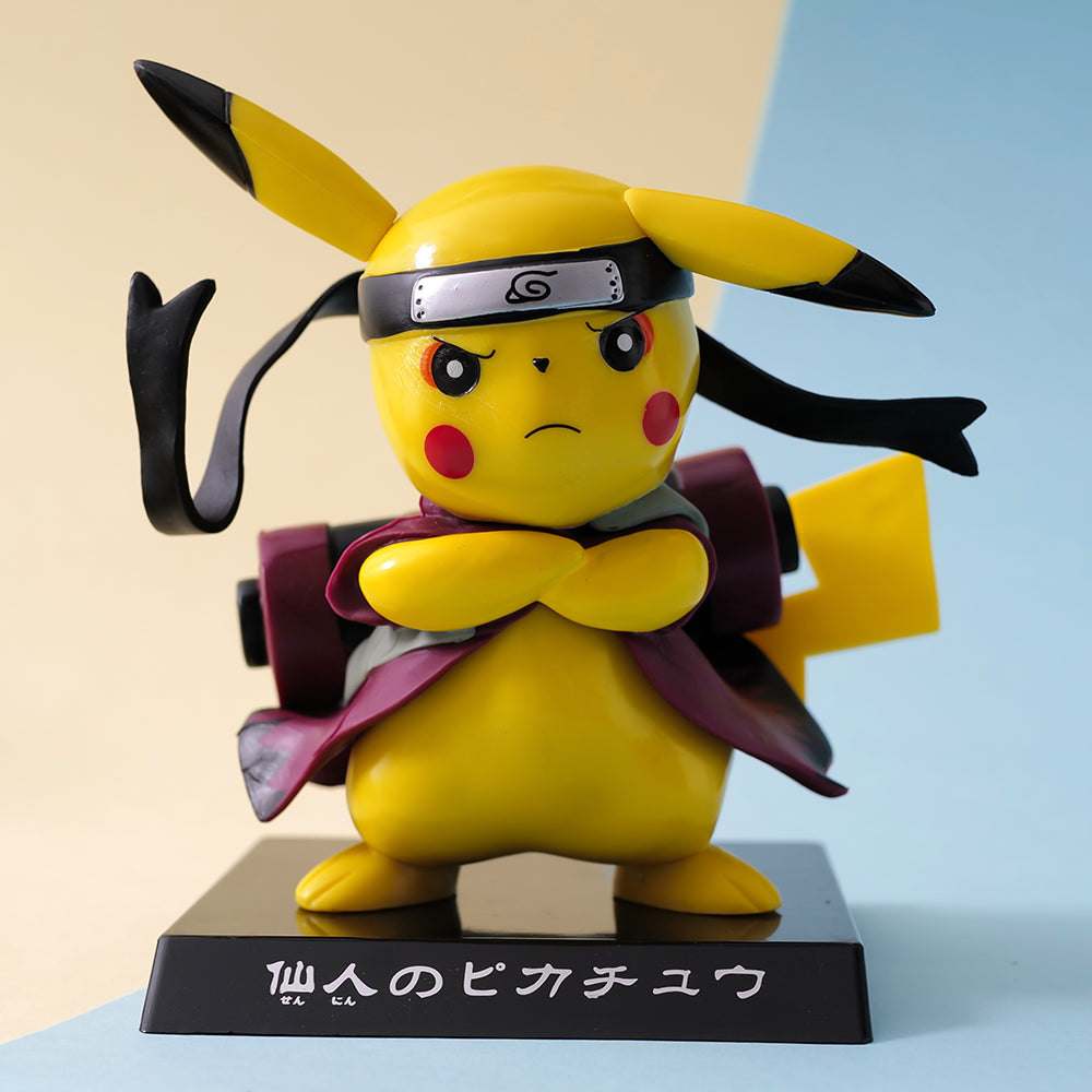 Pikachu Naruto Sage mode Cosplay figure
