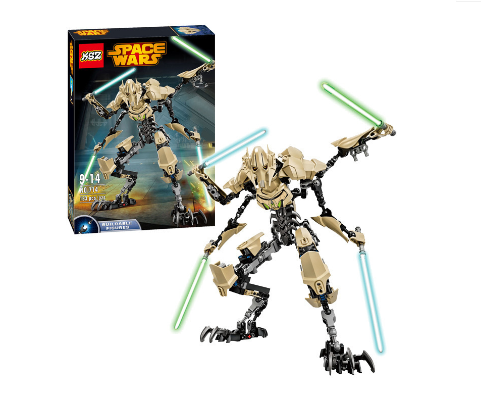 Star Wars General Grievous Building Blocks Set