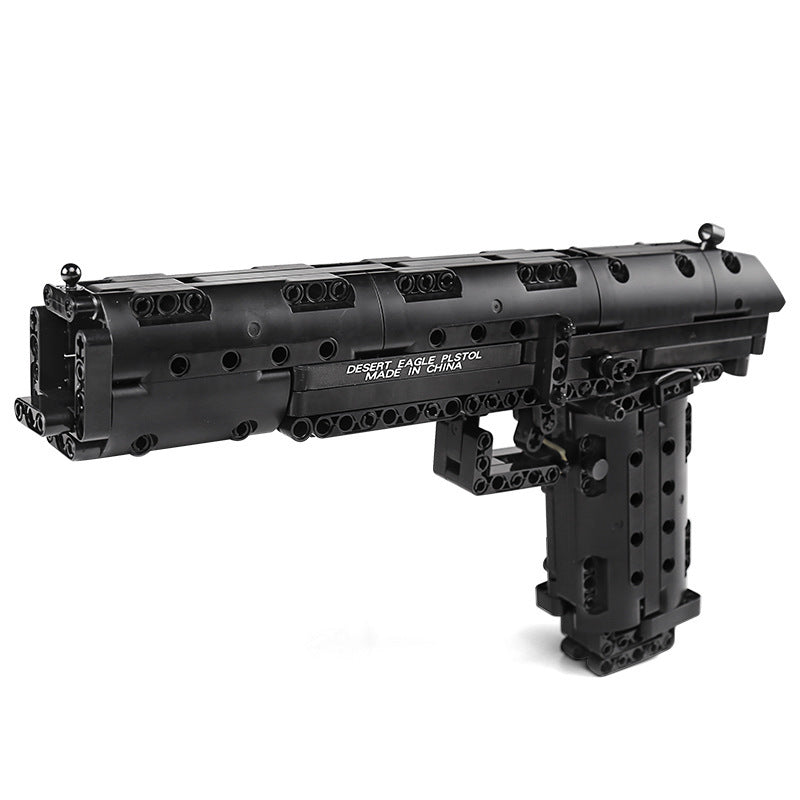 Desert Eagle Handgun Building Blocks Toy Model