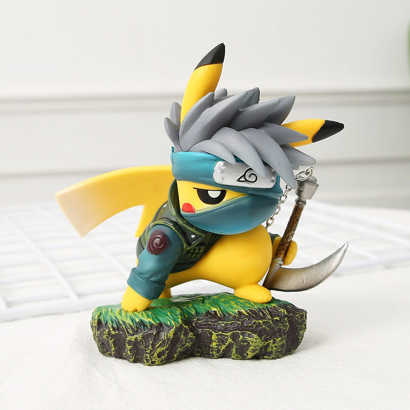 Pikachu Naruto Sage mode Cosplay figure